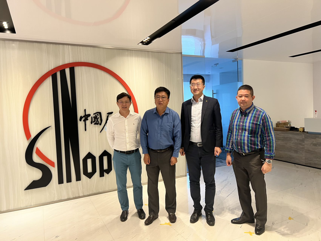 李骏拜访中石化燃料油（新加坡）公司总经理周杰– CMESS